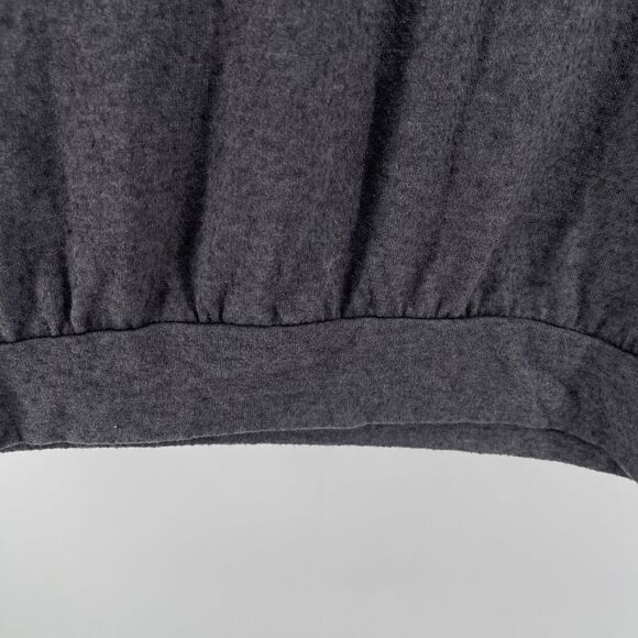 Cherish Women’s Charcoal Dolman Long Sleeve Oversized Pocket Tunic Top Small - Picture 7 of 9
